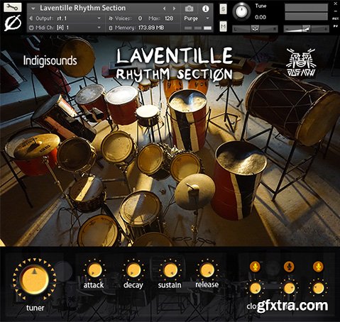 Indigisounds Laventille Rhythm Section KONTAKT-AwZ