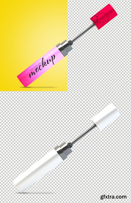 Open Mascara Tube Mockup 247629050