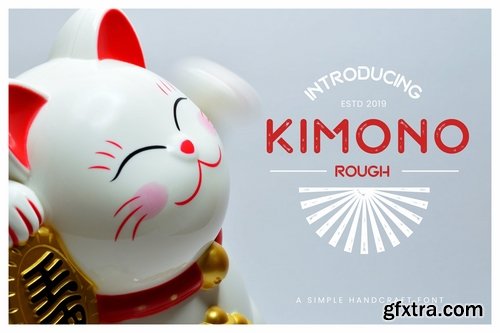 Kimono - Japanese Display Typeface