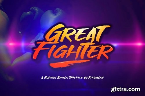 CM - Great Fighter Font 3988217