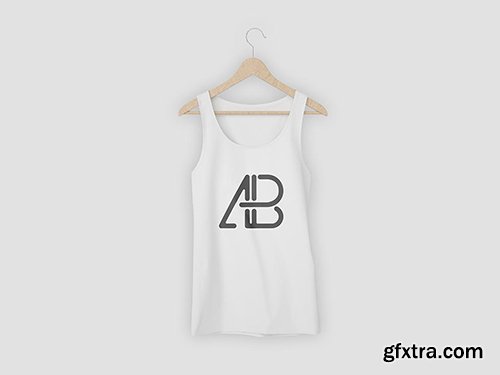 5K Tank Top Mockup PSD