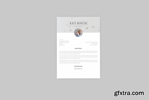 CV Kate Winter Resume Designer