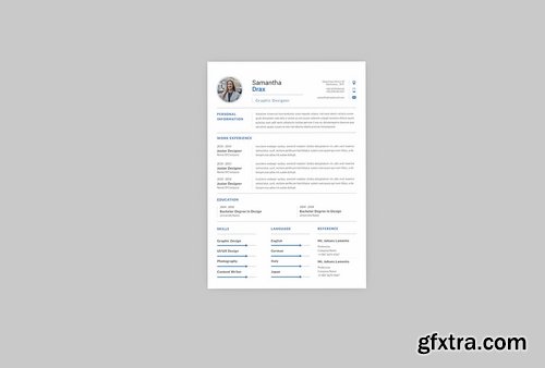 Samantha CV Resume Designer