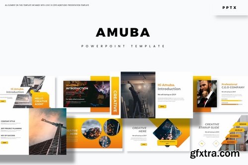 Amuba - Powerpoint Google Slides and Keynote Templates