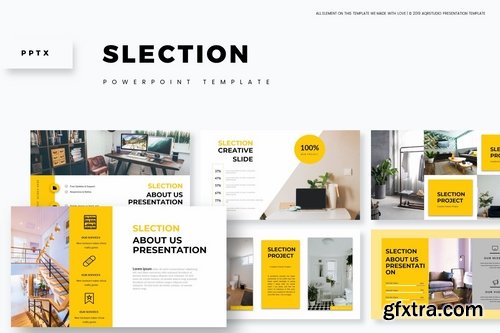 Slection - Powerpoint Google Slides and Keynote Templates