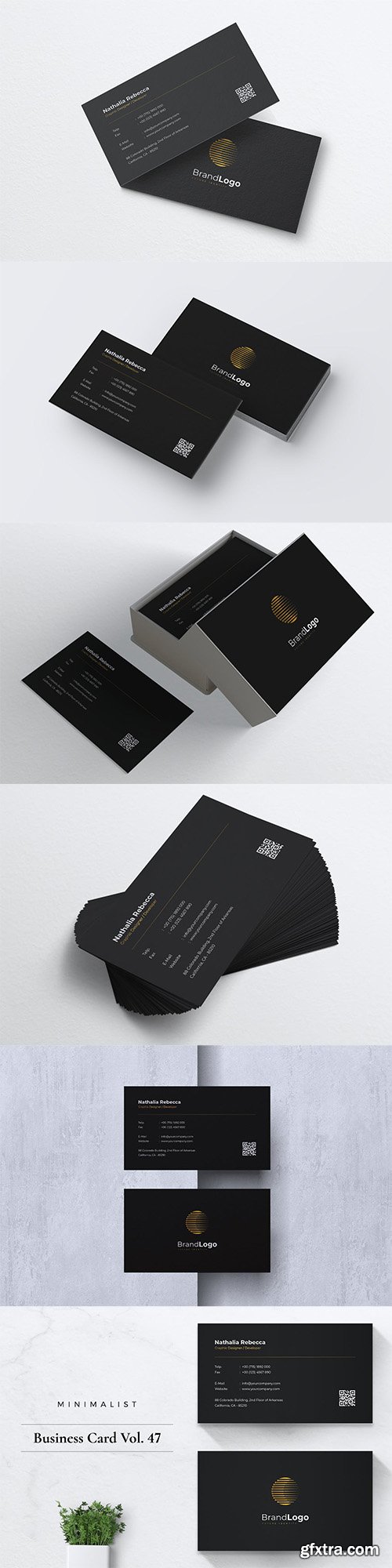 Minimalist Business Card Vol. 47