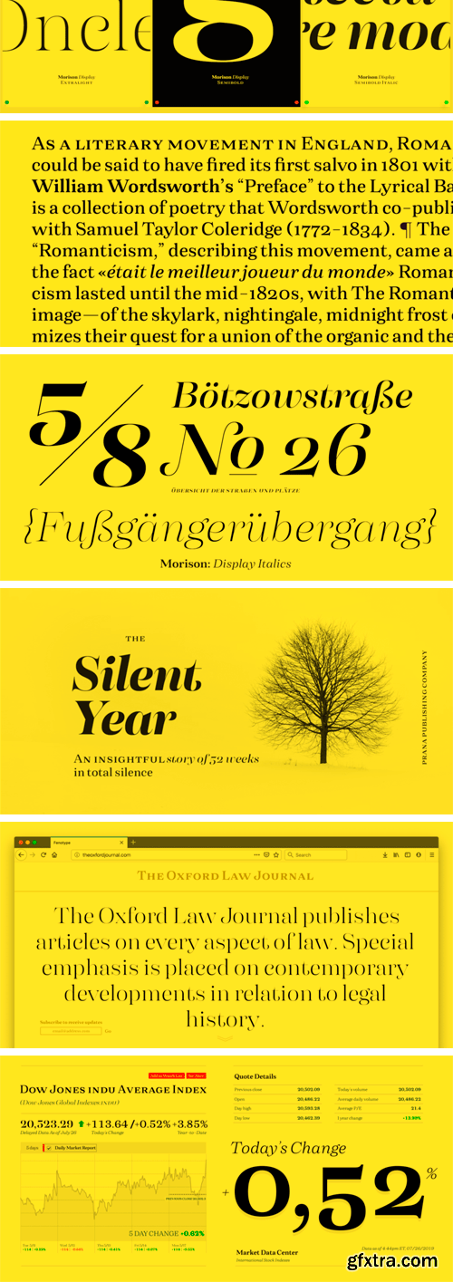 Morison Font Family