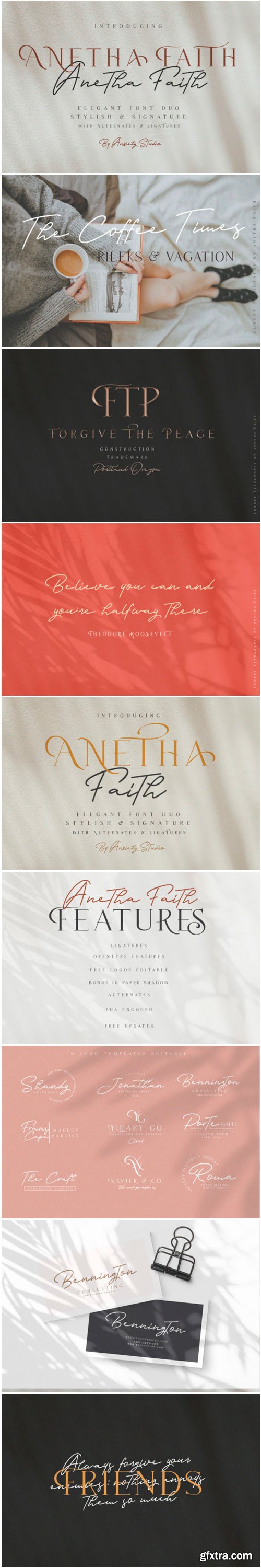 Anetha Faith Duo Font