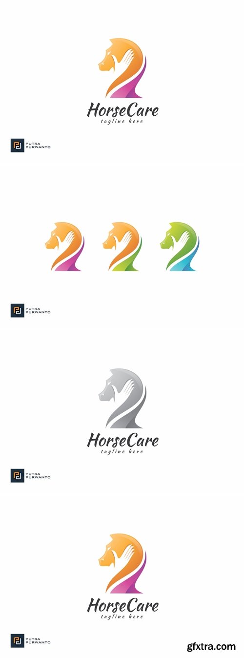 Horse Care - Logo Template