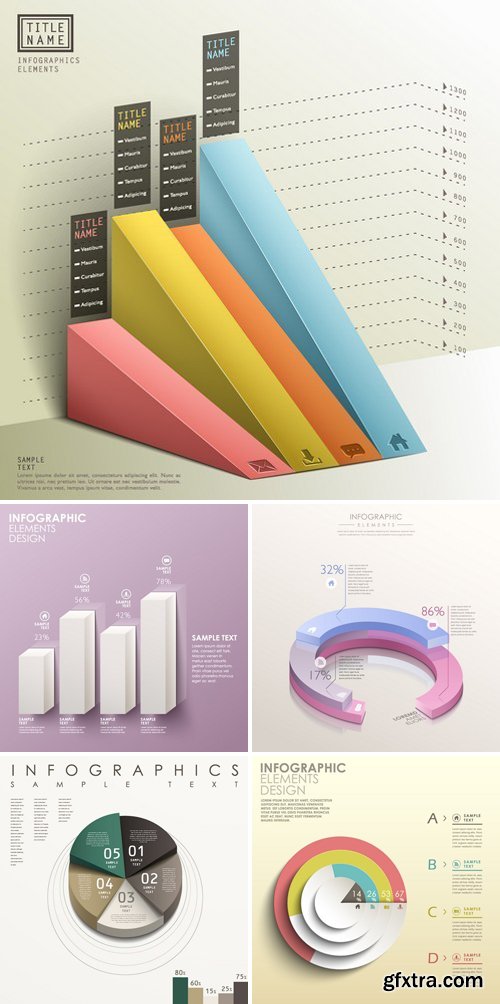 3d Infographic Chart 26