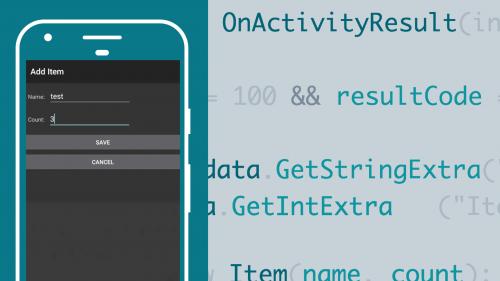 Xamarin Activities and Intents for Developers