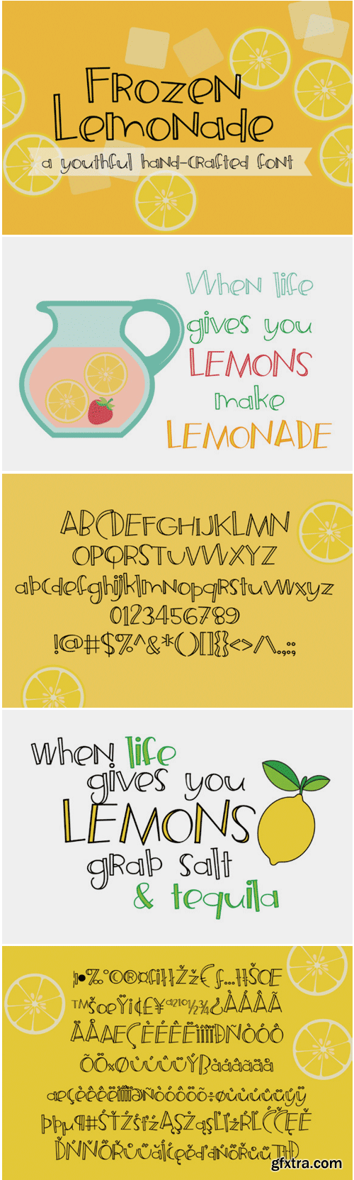 ZP Frozen Lemonade Font