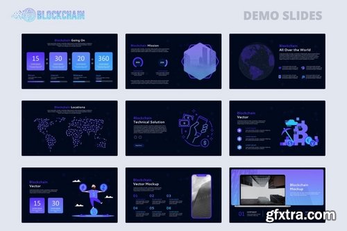 Blockchain PowerPoint business Template