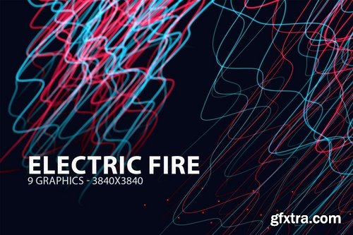 Electric Fire Backgrounds