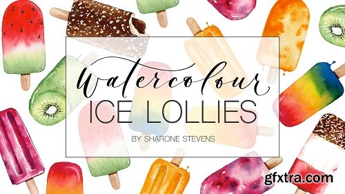 Fun Watercolour Techniques: How to Paint Ice Lollies