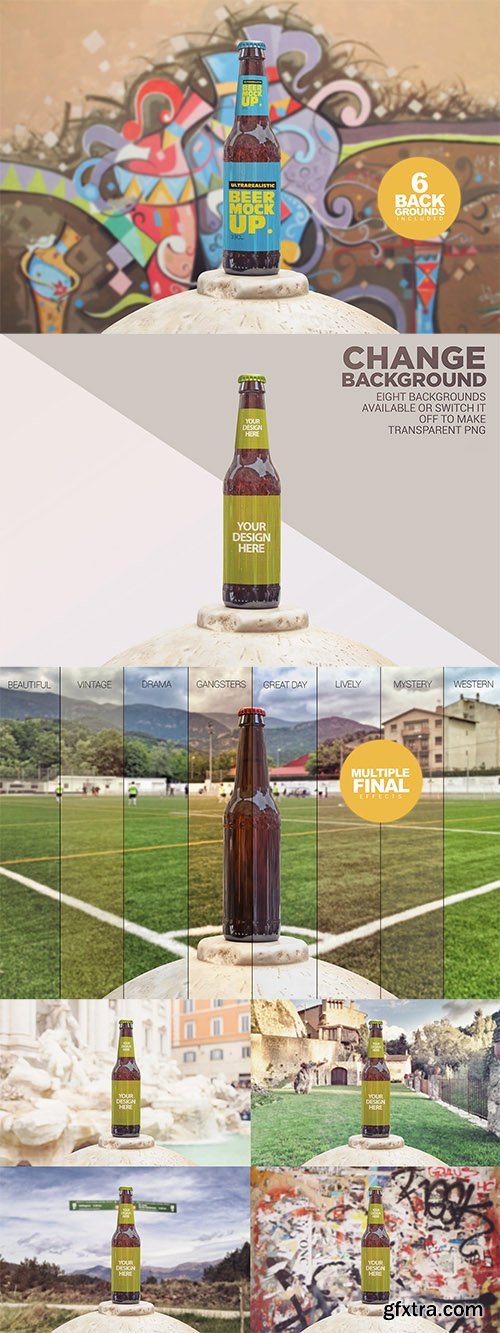 Beer Presentation Mockup