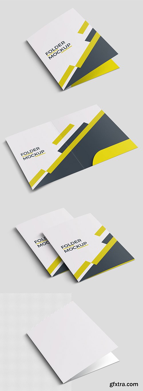 Three Folder Mockups 246505773