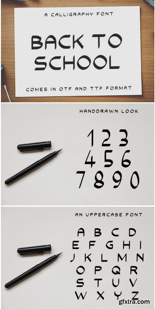 Back to School Font