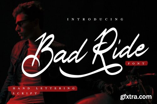 Bad Ride - Handlettering Script