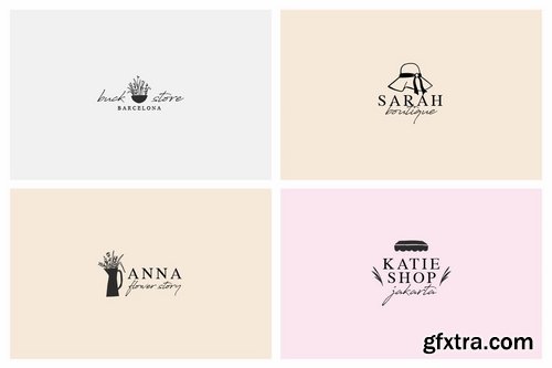 12 Feminine Logos