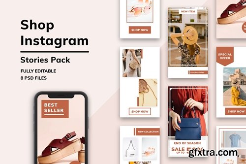 Shop Instagram Stories Pack