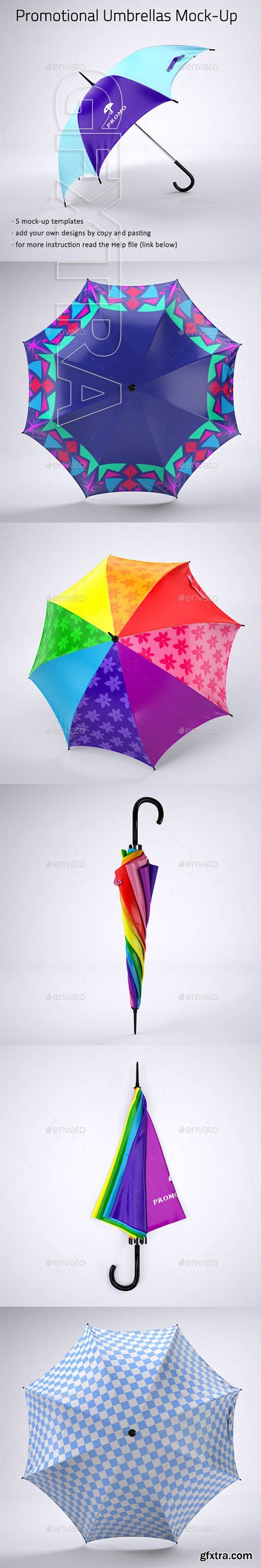 GraphicRiver - Promotional Umbrella Mock-Up 21411363