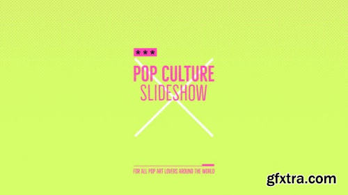 VideoHive Pop Culture Slideshow 19342951