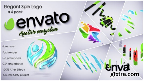 VideoHive Elegant Spin Logo 14975274