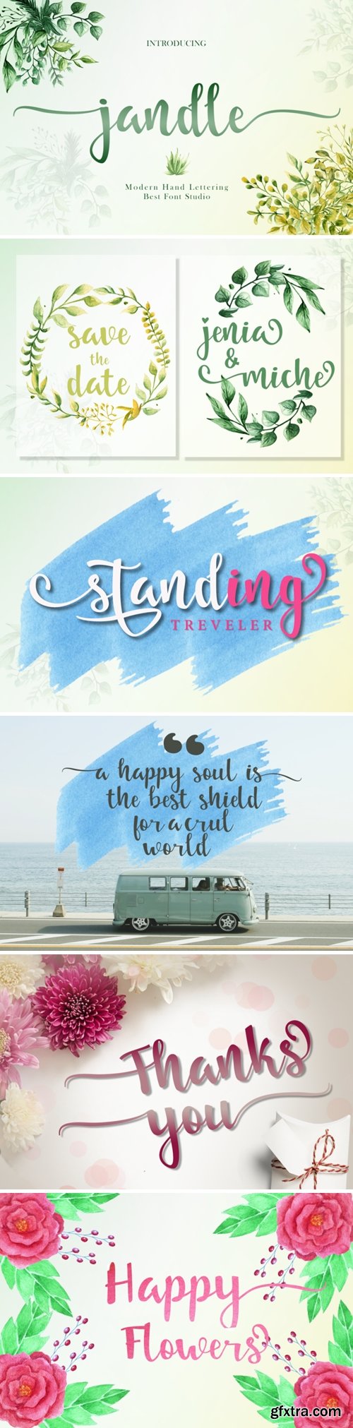 CM - Jundle Script Font 3983153