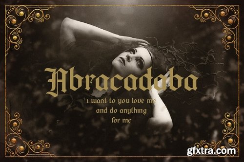 Tendencious - Vintage Gothic Display Typeface