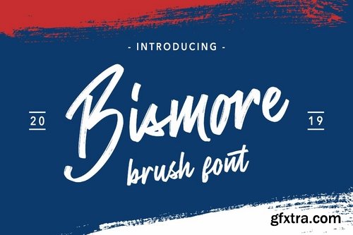 CM - Bismore - Brush Font 3989961