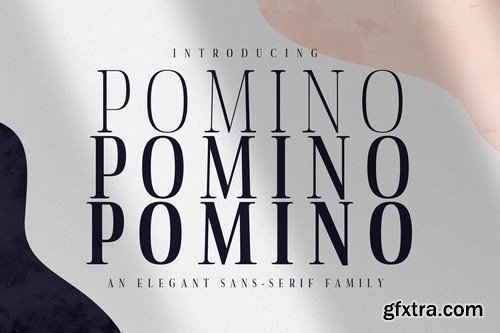 Pomino - Modern Serif Font Family