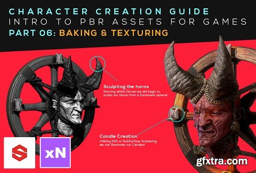 Character Creation Guide: PBR Assets for Games: Part 06: Baking & Texturing