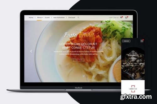 Food Restaurant Landing Pages