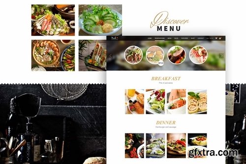 Food - Web UI Design Concept