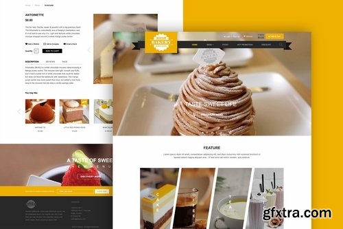 Food - Web UI Design Concept