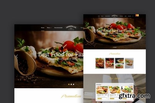 Food Order Website Design Exploration