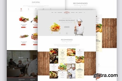 Food Order Website Design Exploration