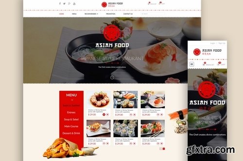 Restaurant Website Landing Page