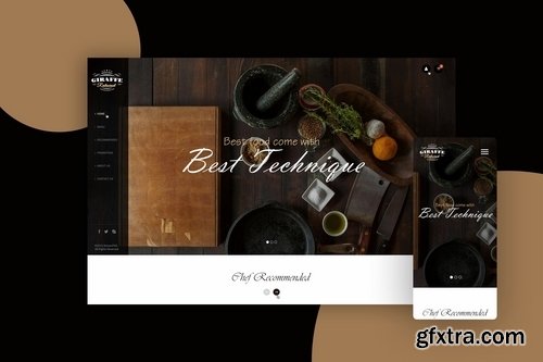 Restaurant Website Landing Page