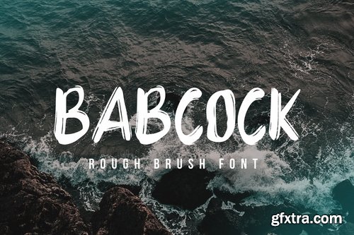 Babbock Brush Font