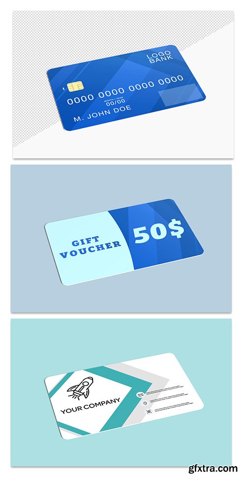 Credit Card Mockup 244098064