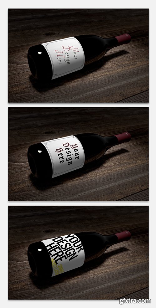 Wine Label Mockup 242687846