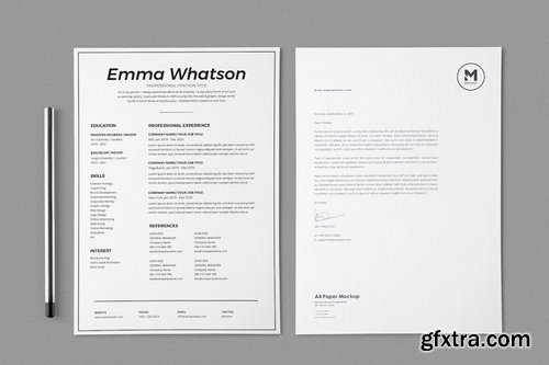 Resume CV Template Pro