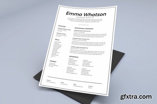 Resume CV Template Pro