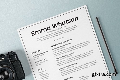 Resume CV Template Pro