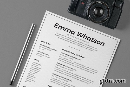 Resume CV Template Pro