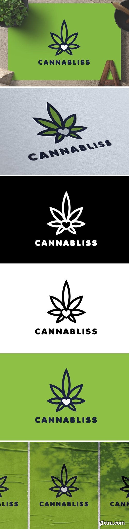 Cannabliss — Logo Template