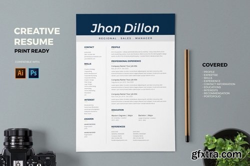 Resume CV Template Pro