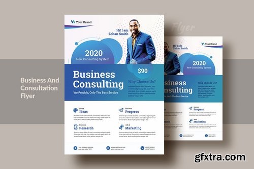 Business And Consultation Flyer Template